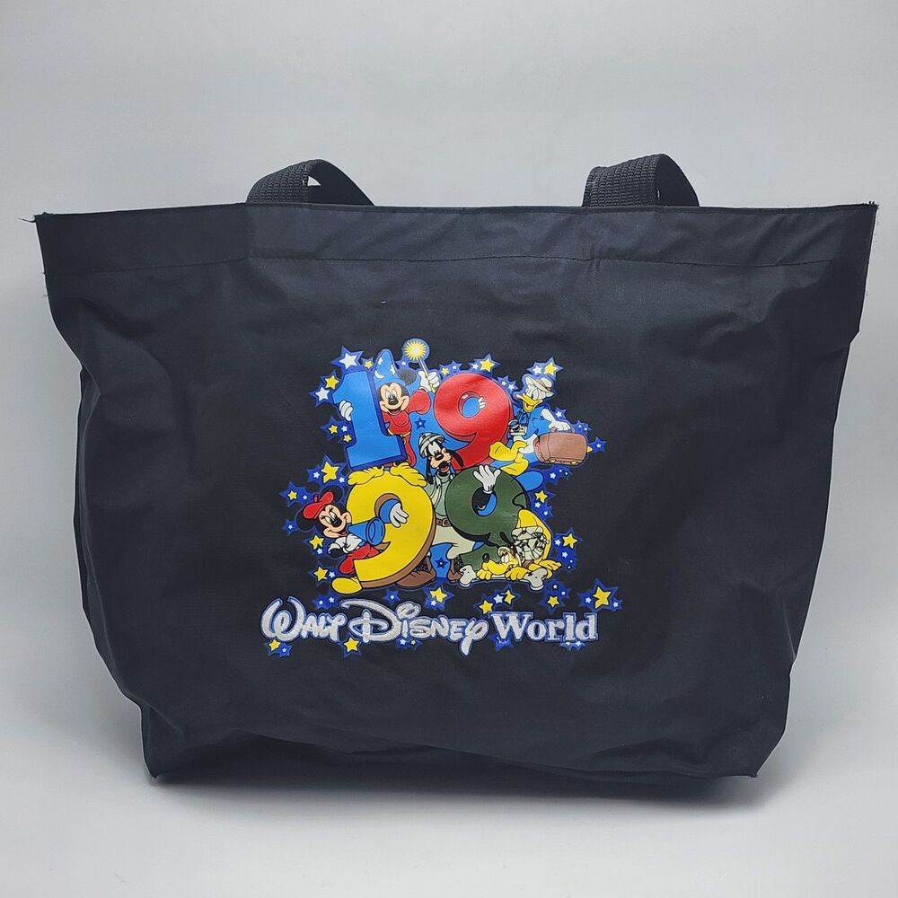Walt Disney World Vintage 1999 Fab 5 Large Nylon Tote Bag